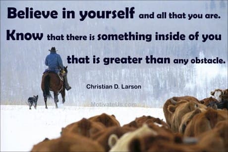 christian larson quote