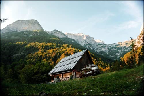 mountain cabin