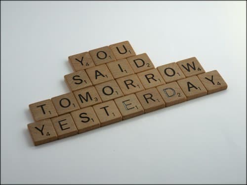 message using scrabble tiles